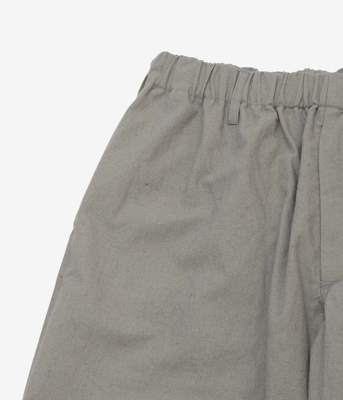 JAMES COWARD ''CARRY ON PANT｜OVERDYED CANVAS'' (MID GREY)