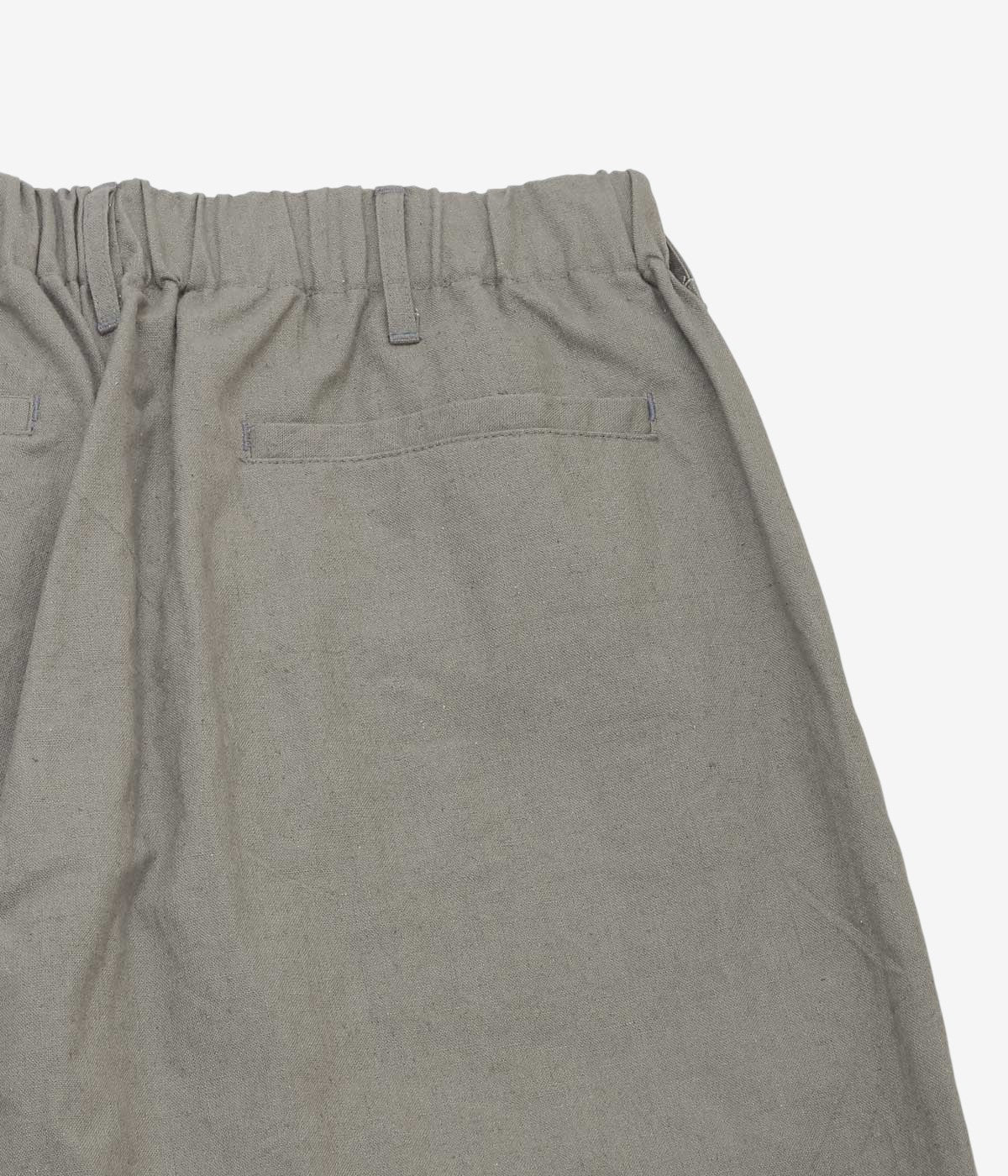 JAMES COWARD ''CARRY ON PANT｜OVERDYED CANVAS'' (MID GREY)