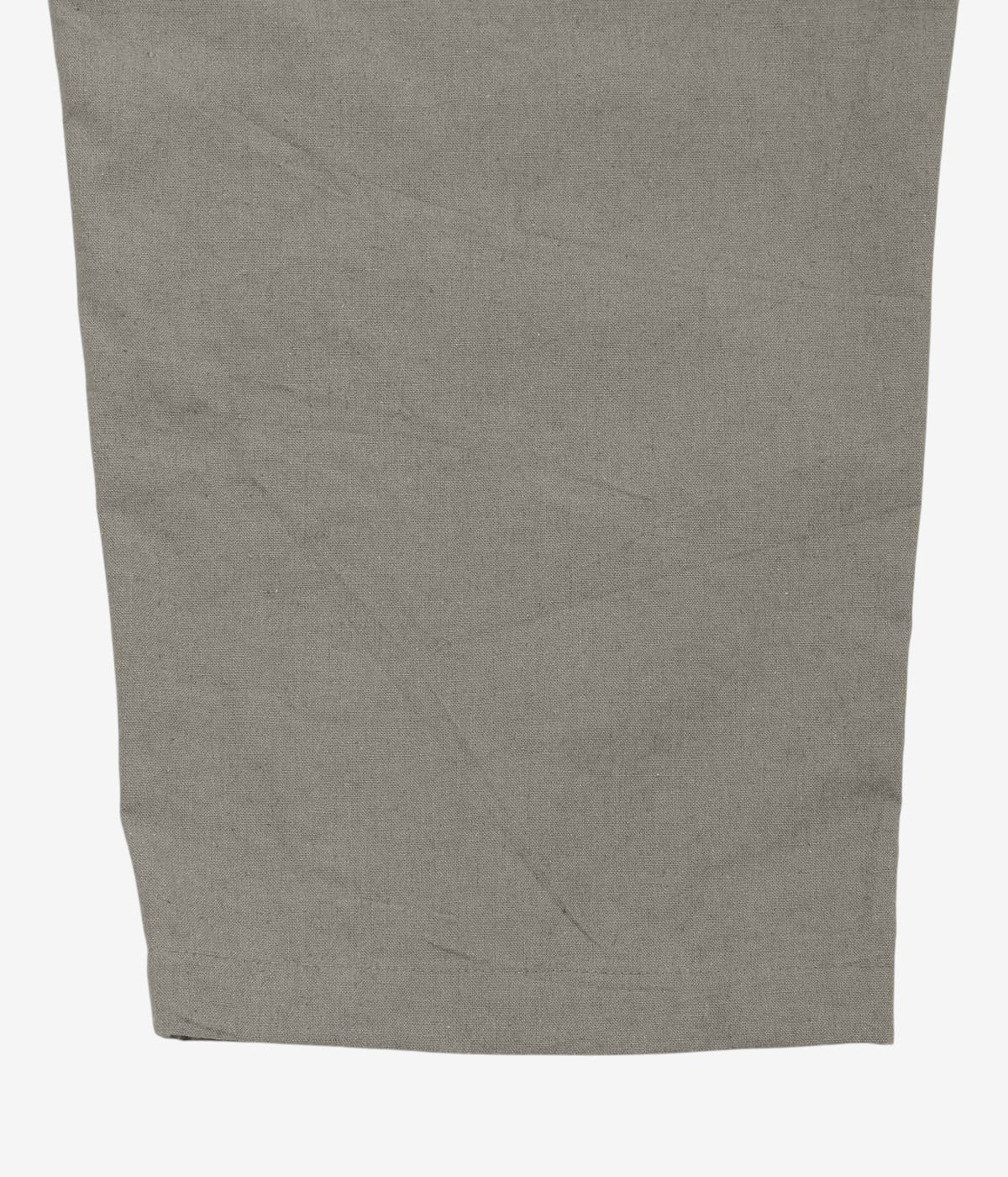 JAMES COWARD ''CARRY ON PANT｜OVERDYED CANVAS'' (MID GREY)