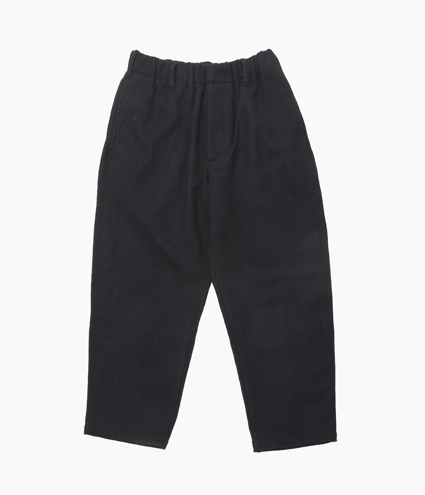 JAMES COWARD ''CARRY ON PANT｜WOOL FLANNEL'' (BLACK)