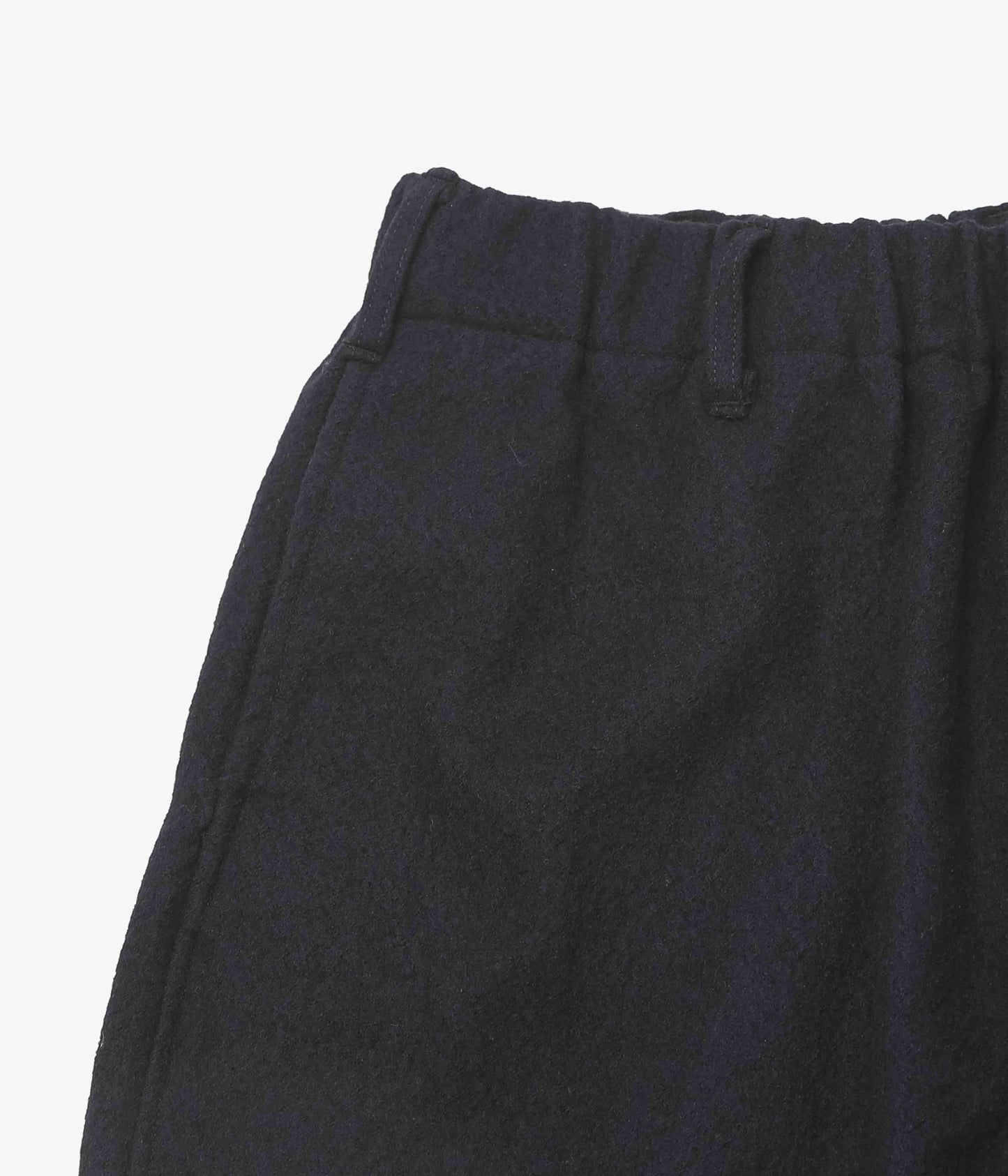 JAMES COWARD ''CARRY ON PANT｜WOOL FLANNEL'' (BLACK)