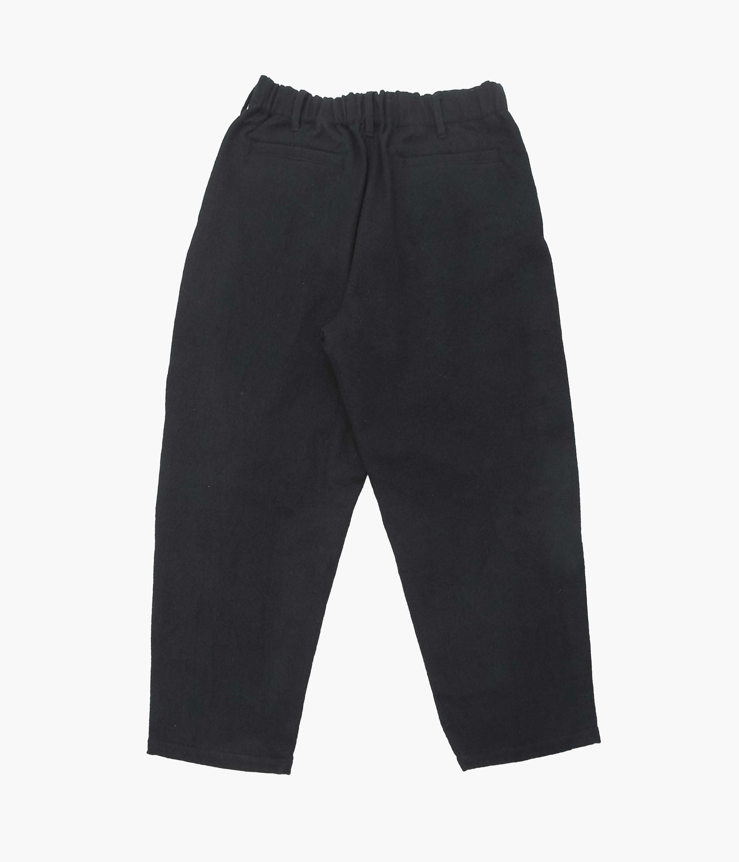 JAMES COWARD ''CARRY ON PANT｜WOOL FLANNEL'' (BLACK)