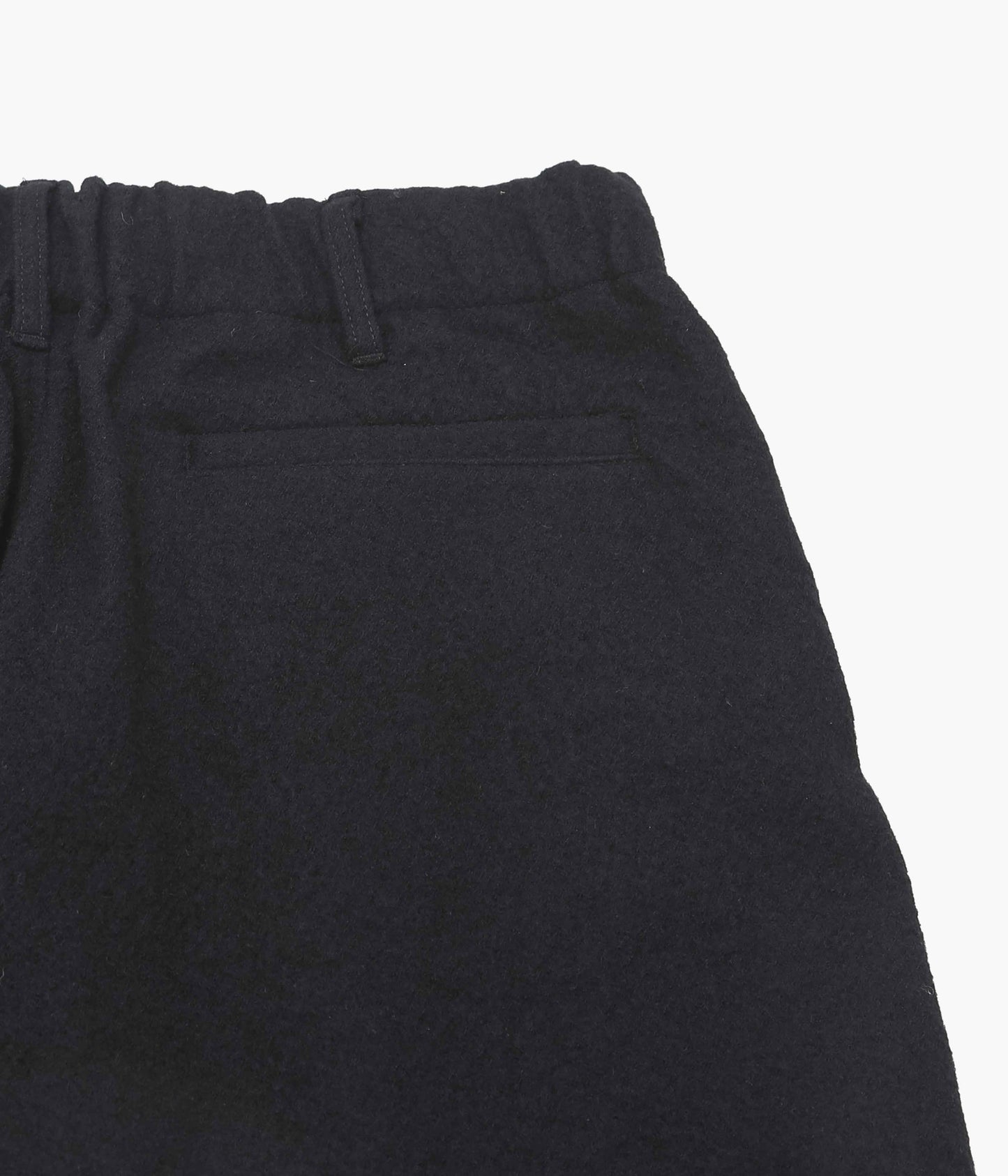 JAMES COWARD ''CARRY ON PANT｜WOOL FLANNEL'' (BLACK)