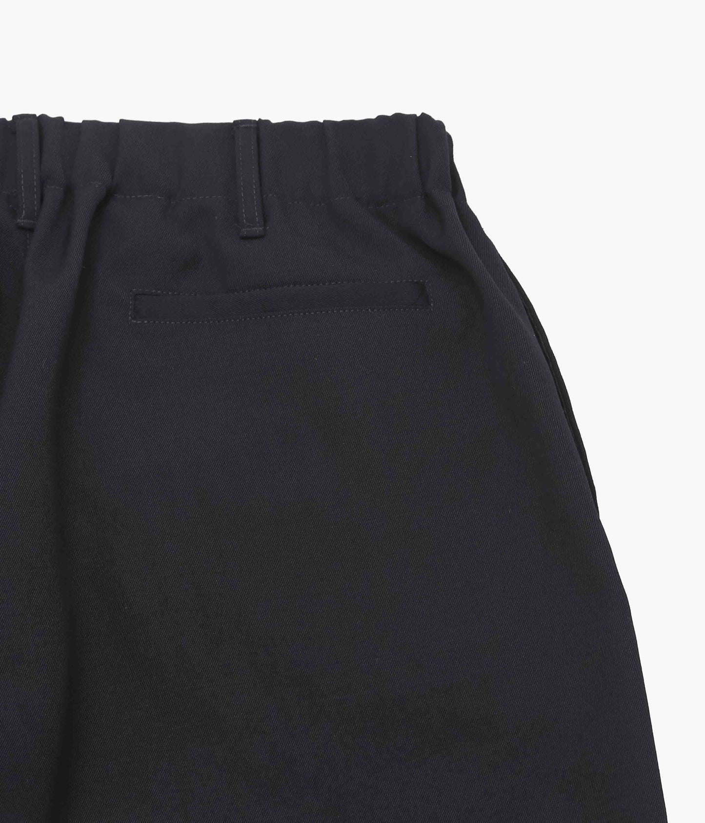 JAMES COWARD ''CARRY ON PANT｜WOOL GABARDINE'' (DARK NAVY)