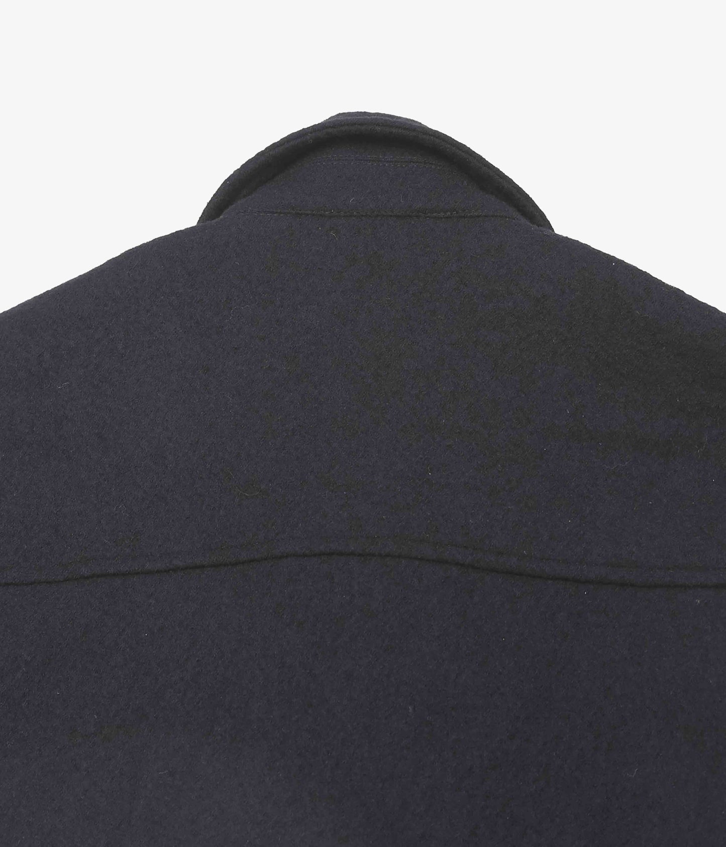 JAMES COWARD ''MACHINE JACKET｜WOOL FLANNEL'' (BLACK)