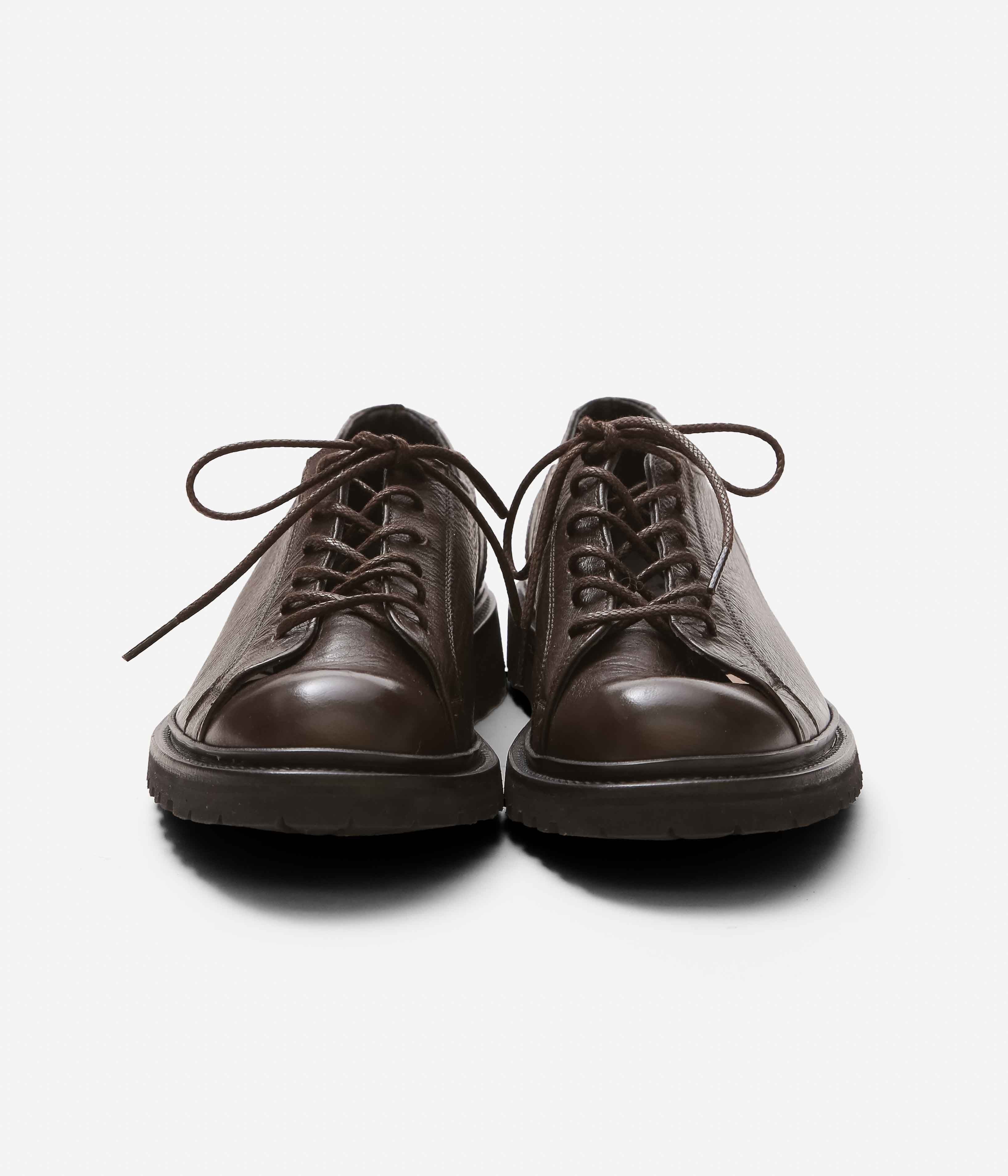 JAMES COWARD ''MONKEY SHOE'' (DARK BROWN OLIVVIA DEER) – THE STORE