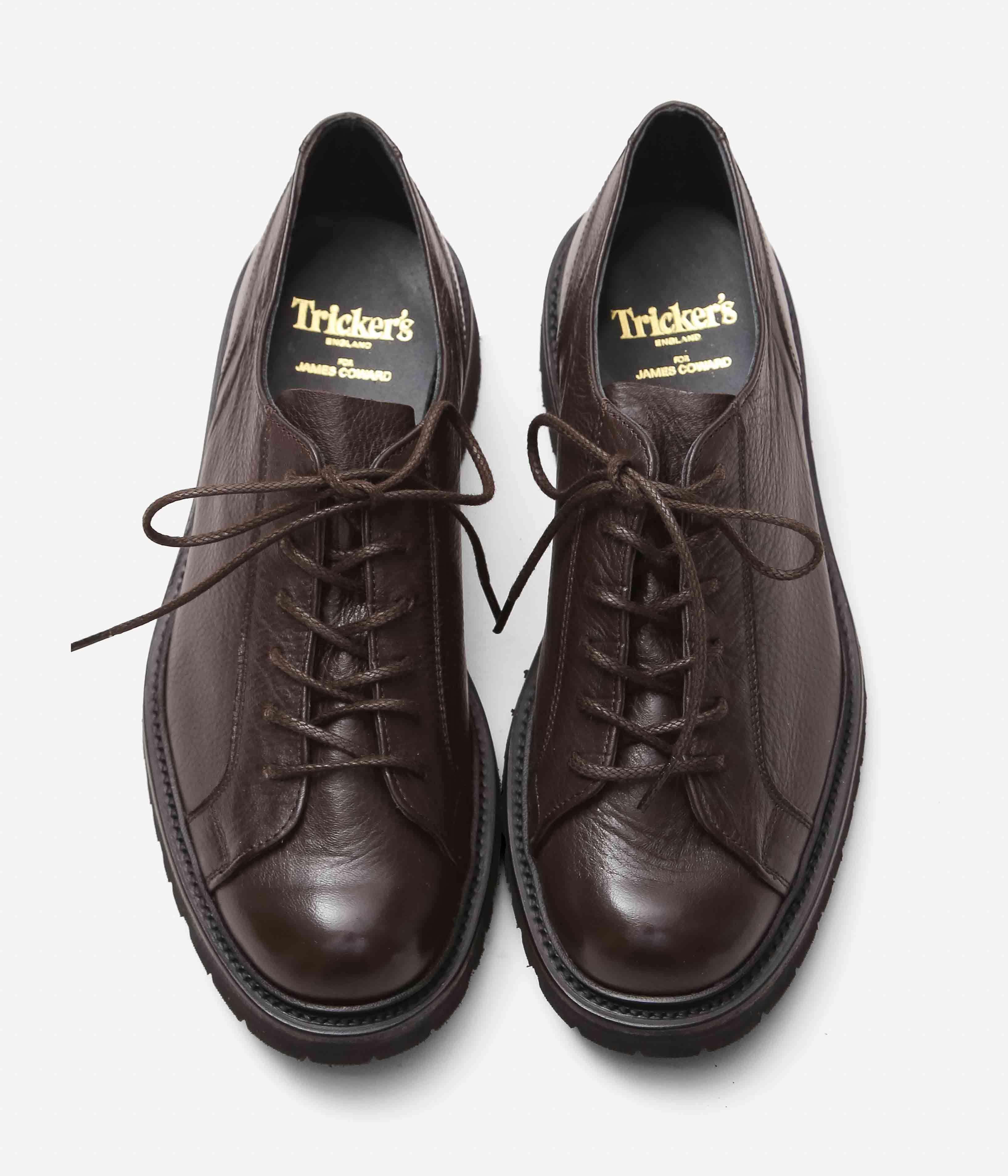 くまやん JAMES COWARD ''MONKEY SHOE'' (DARK BROWN OLIVVIA DEER) – THE STORE