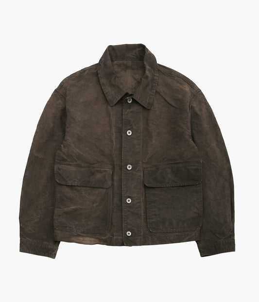 JAMES COWARD ''REPLICA JACKET / COTTON WASHI DUCK CLOTH'' (PERSIMMON GARMENT DYED)