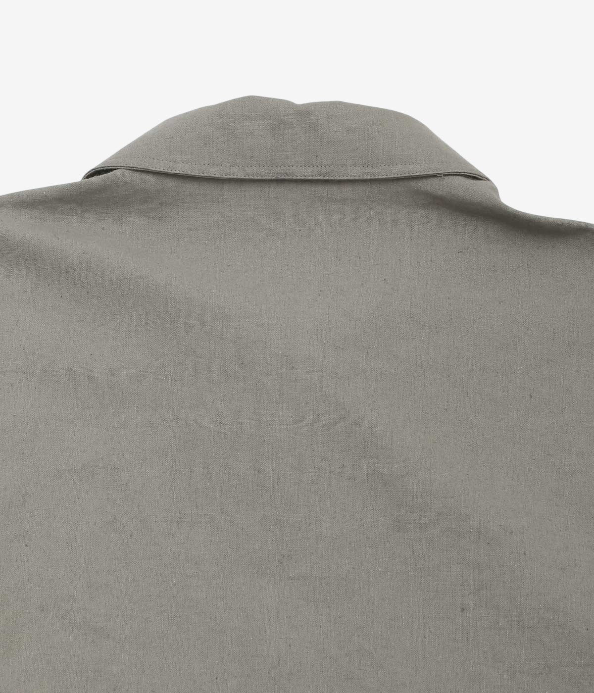 JAMES COWARD ''SIGNAL SHIRT｜OVERDYED CANVAS'' (MID GREY)