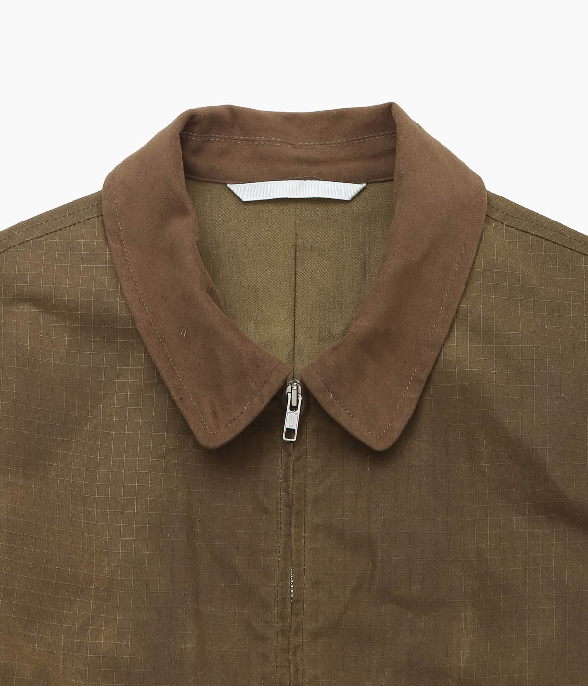 JAMES COWARD ''SITE JACKET / WAXED ORGANIC COTTON RIPSTOP'' (COYOTE)