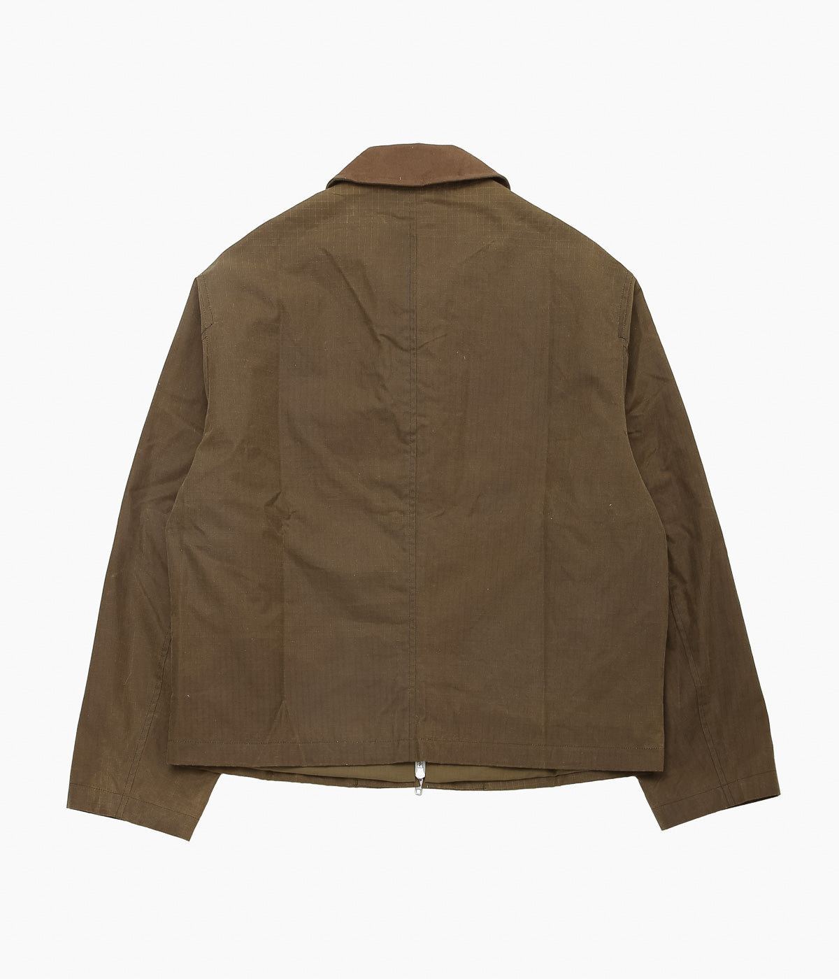JAMES COWARD ''SITE JACKET / WAXED ORGANIC COTTON RIPSTOP'' (COYOTE)