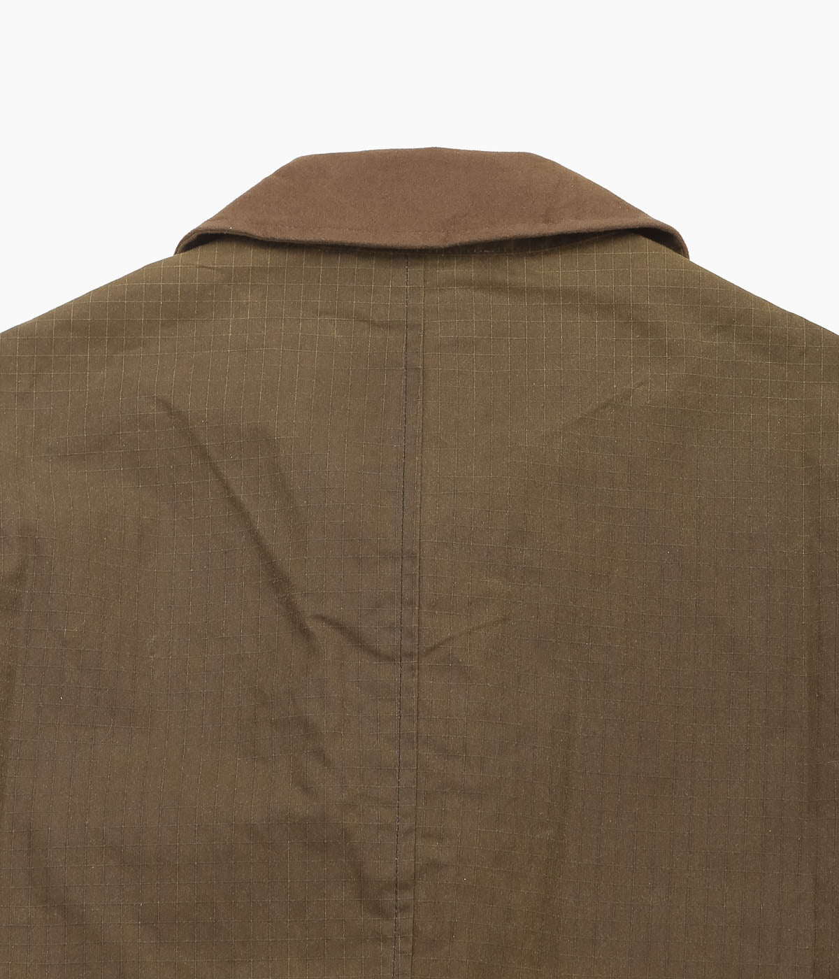 JAMES COWARD ''SITE JACKET / WAXED ORGANIC COTTON RIPSTOP'' (COYOTE)