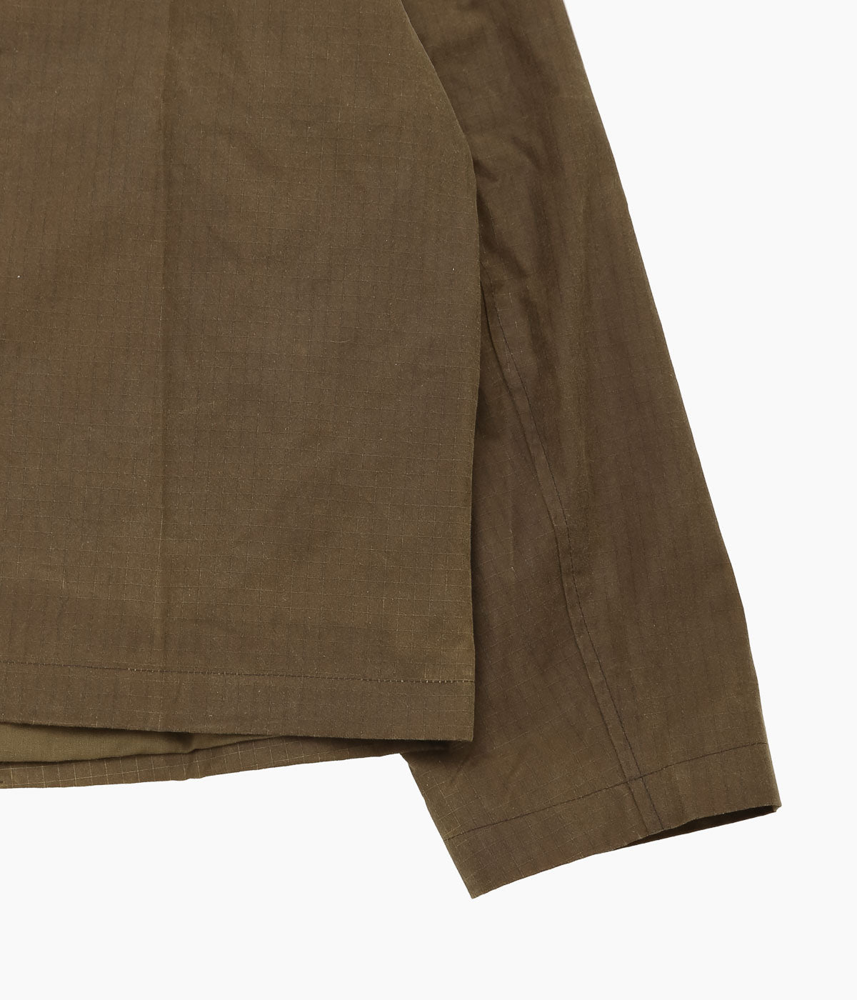 JAMES COWARD ''SITE JACKET / WAXED ORGANIC COTTON RIPSTOP'' (COYOTE)