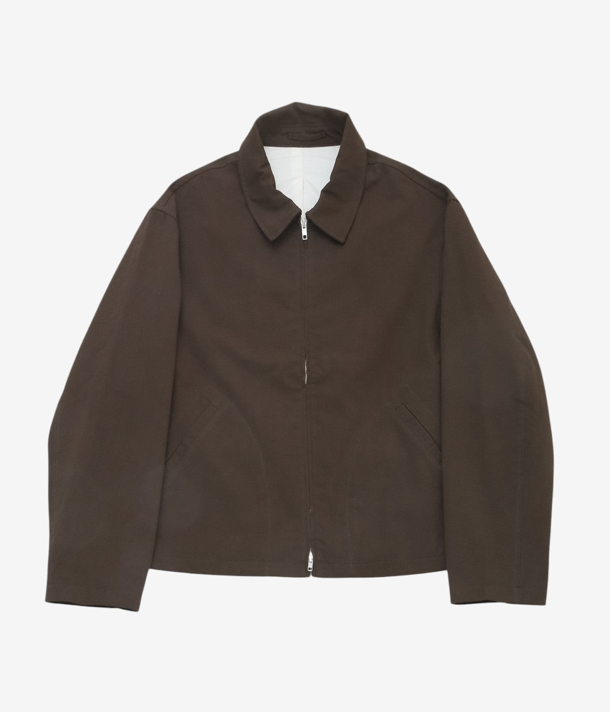 JAMES COWARD "SITE JACKET｜COTTON WOOL TWILL" (DARK BROWN)
