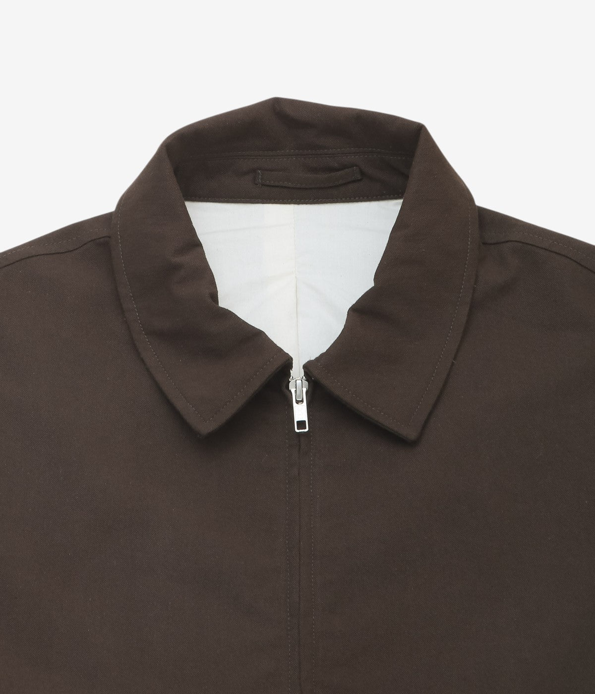 JAMES COWARD "SITE JACKET｜COTTON WOOL TWILL" (DARK BROWN)