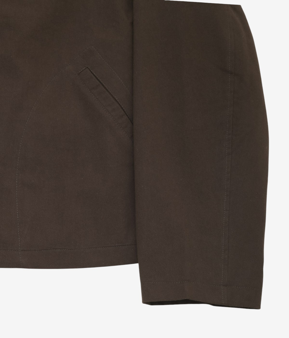 JAMES COWARD "SITE JACKET｜COTTON WOOL TWILL" (DARK BROWN)