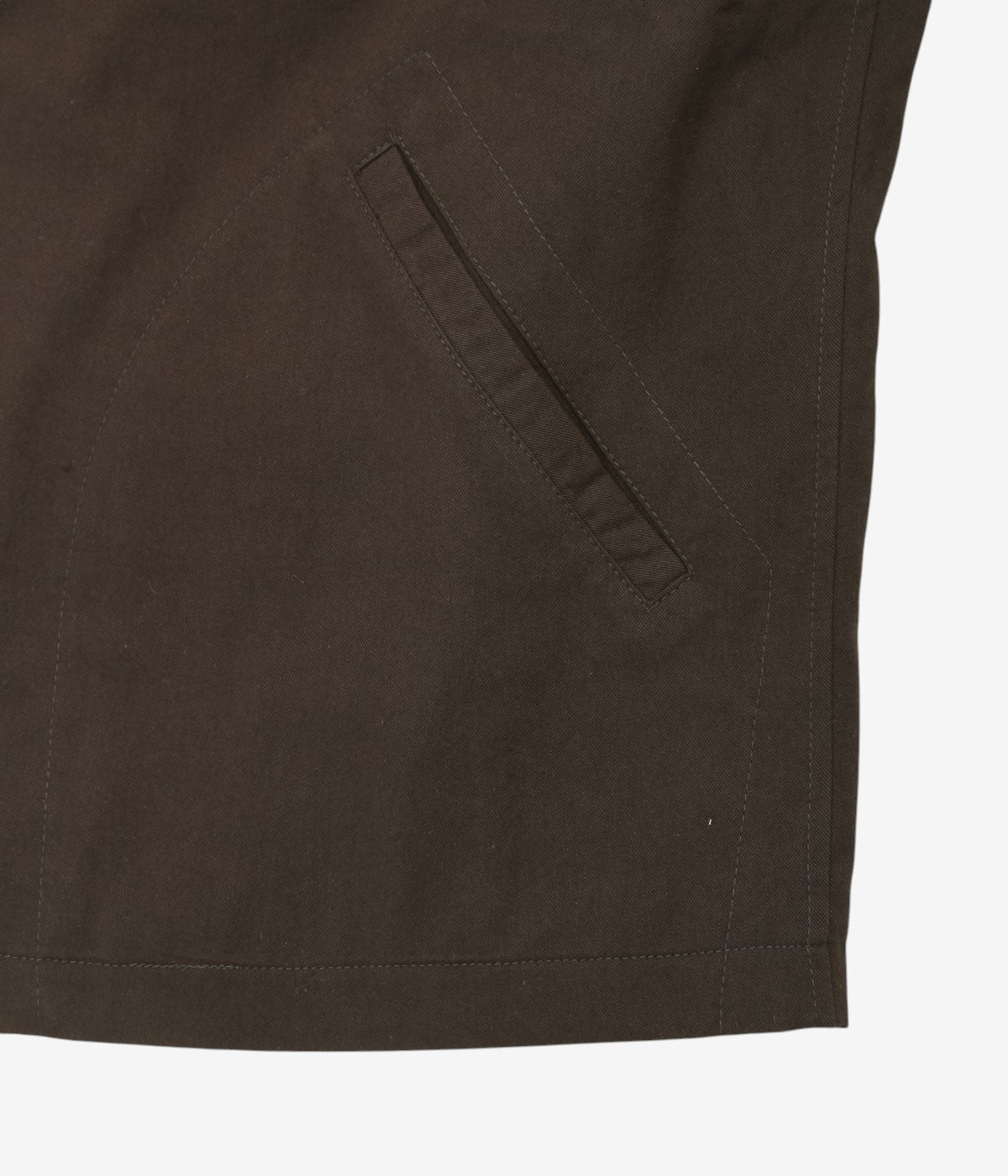 JAMES COWARD "SITE JACKET｜COTTON WOOL TWILL" (DARK BROWN)