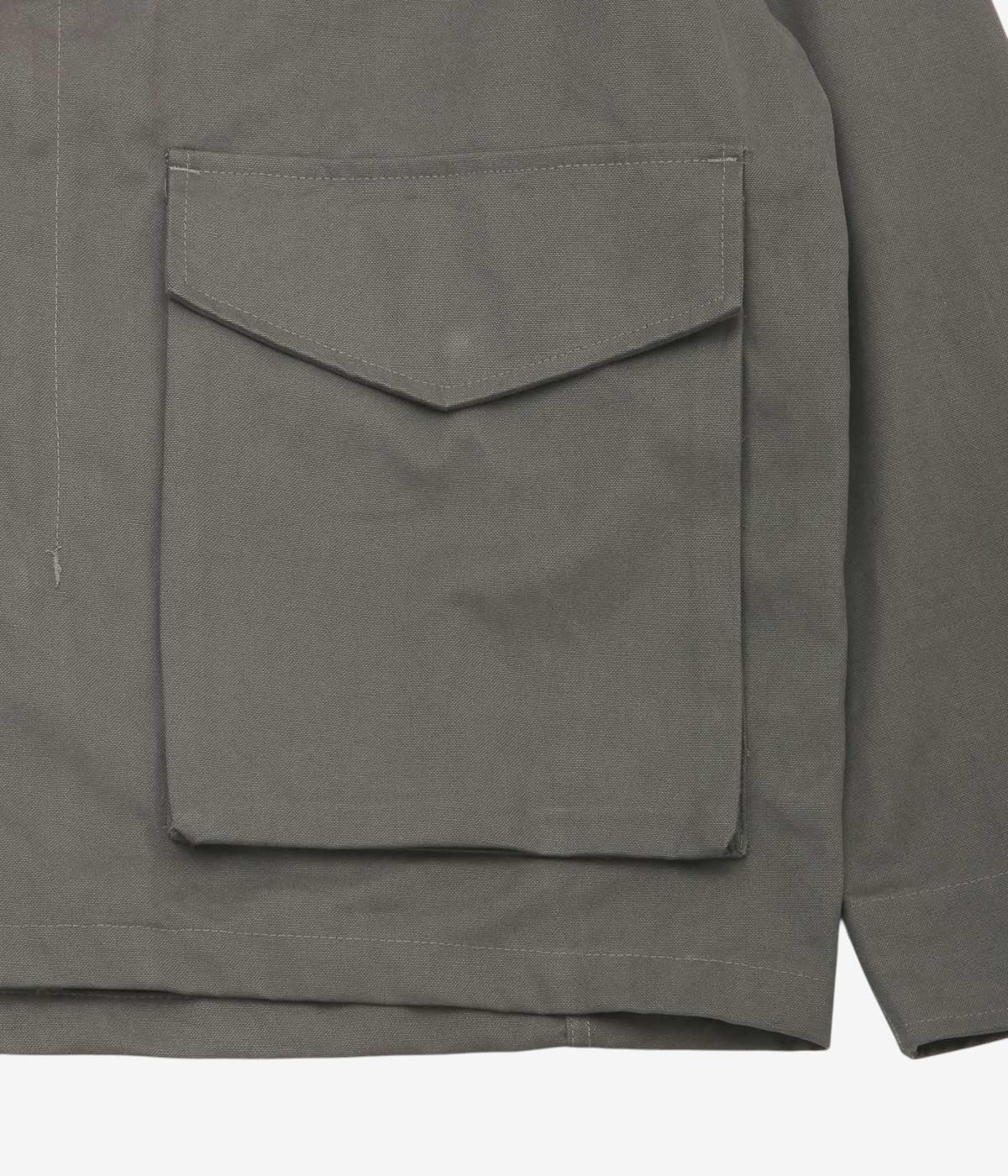 JAMES COWARD "SIX JACKET｜COTTON CANVAS" (BROWN)