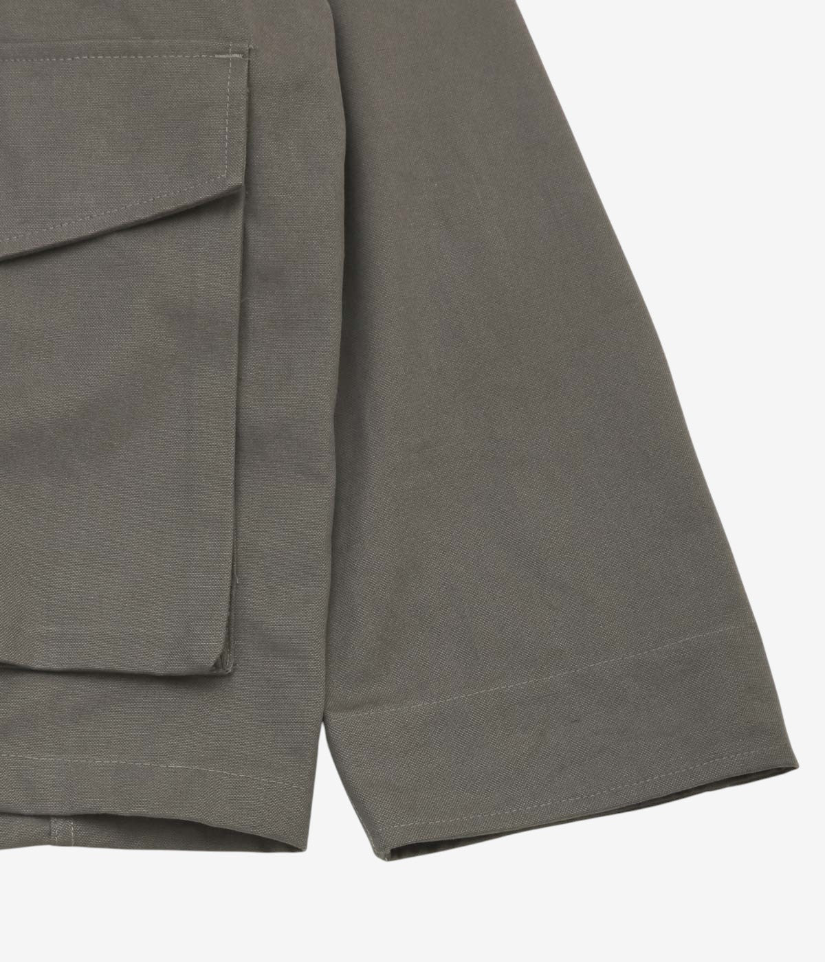 JAMES COWARD "SIX JACKET｜COTTON CANVAS" (BROWN)