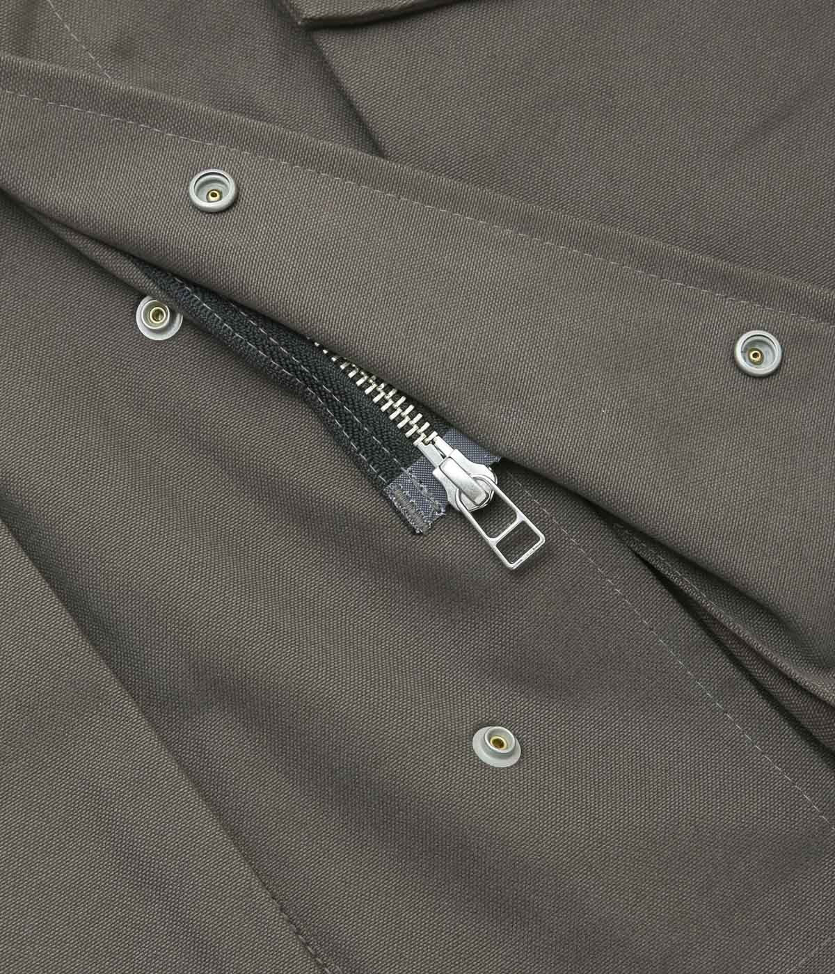 JAMES COWARD "SIX JACKET｜COTTON CANVAS" (BROWN)