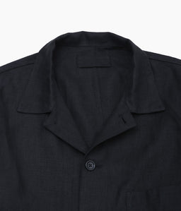 JAMES COWARD RIVIERA SHIRT リネン サイズ3 ブラック MENS - BRAND - JAMES COWARD（ジェームスカワード） – THE