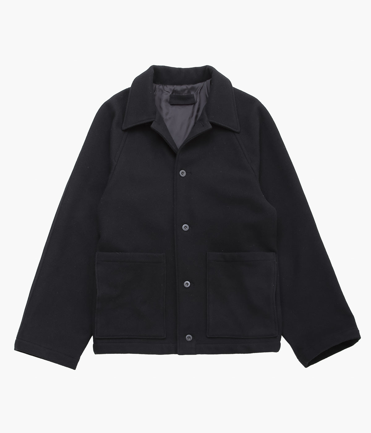 JAMES COWARD ''WORKSHOP COAT'' (BLACK)