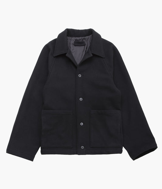 JAMES COWARD ''WORKSHOP COAT'' (BLACK)