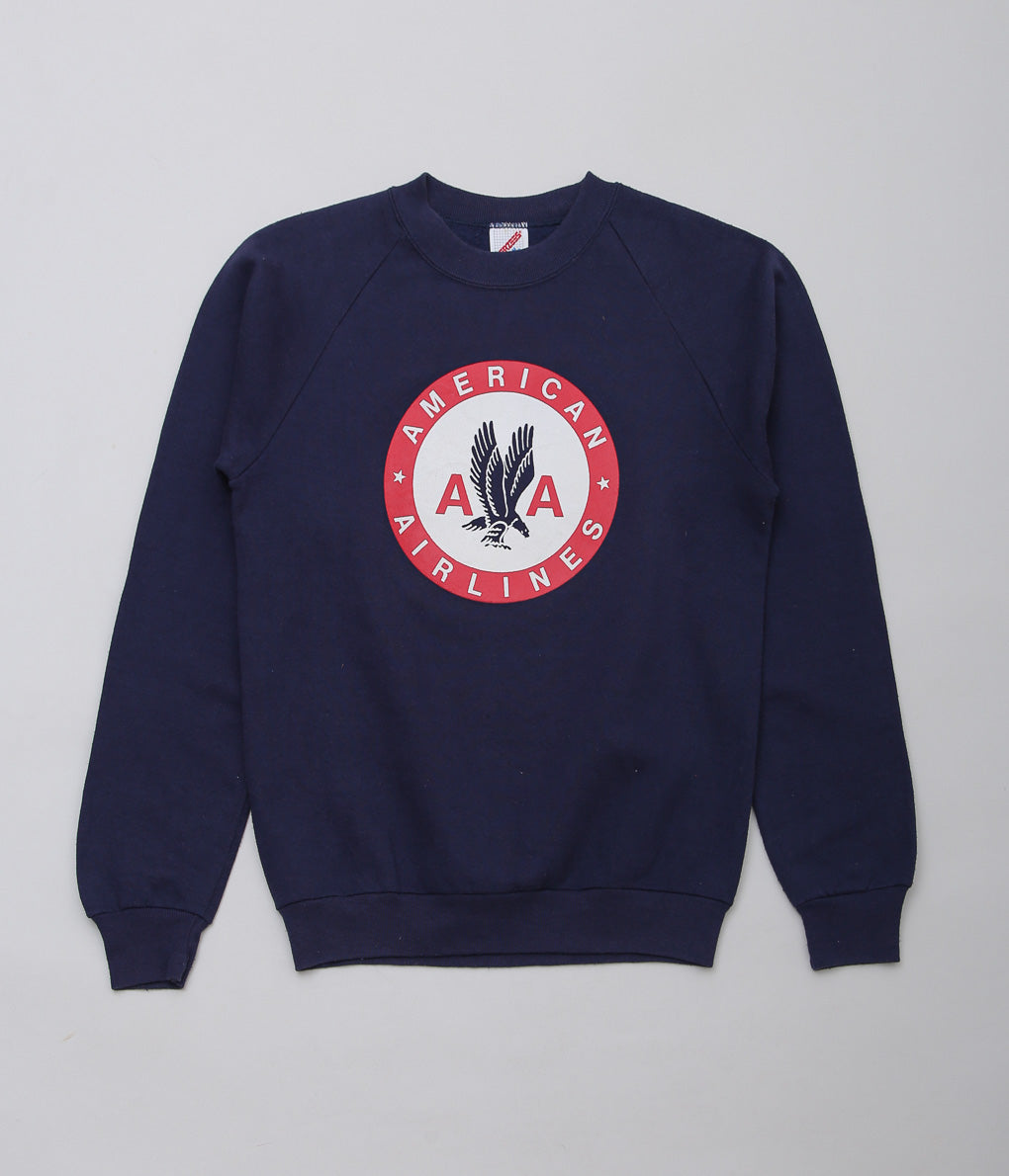 USED&VINTAGE ''JERZEES AA SWEATSHIRT'' (NAVY)