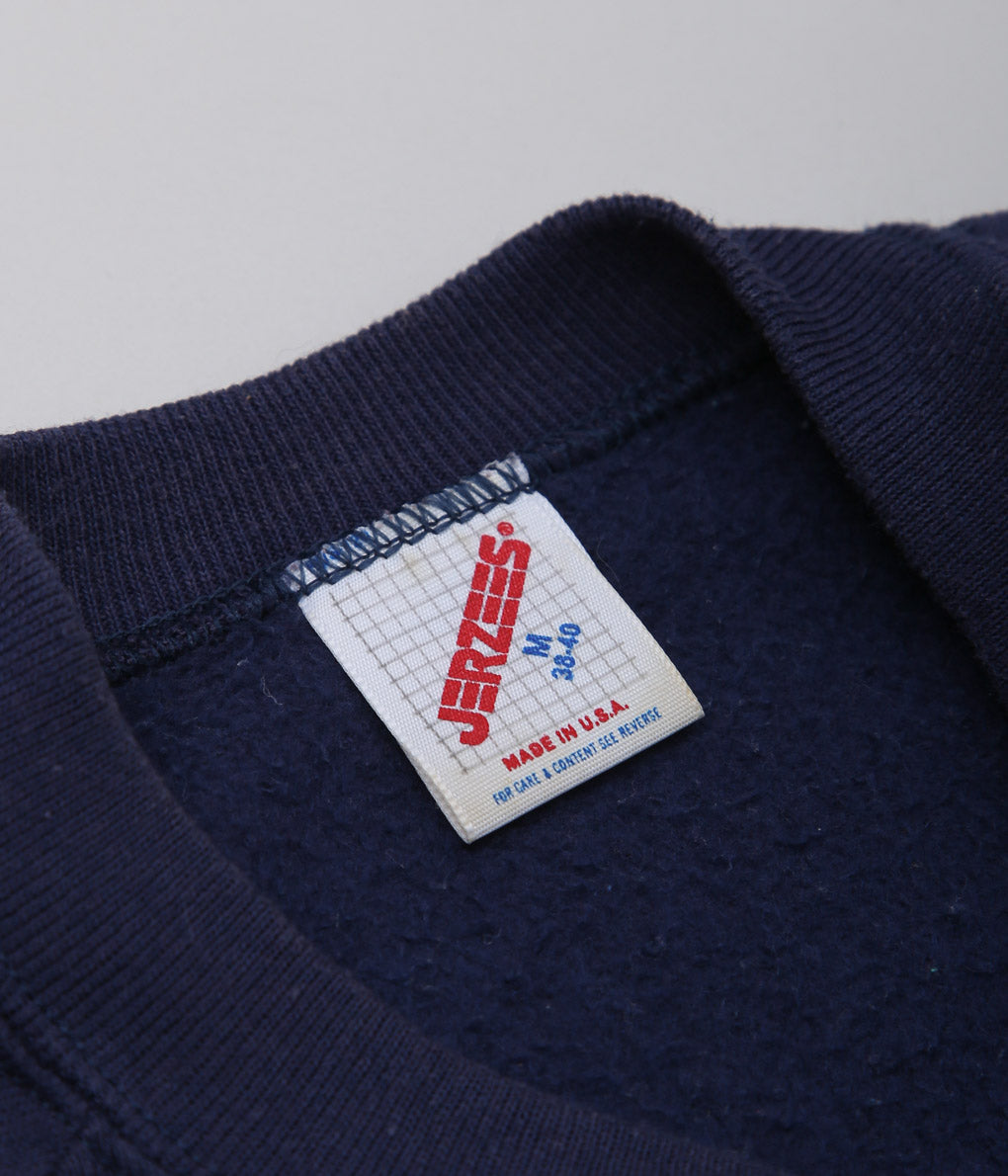 USED&VINTAGE ''JERZEES AA SWEATSHIRT'' (NAVY)