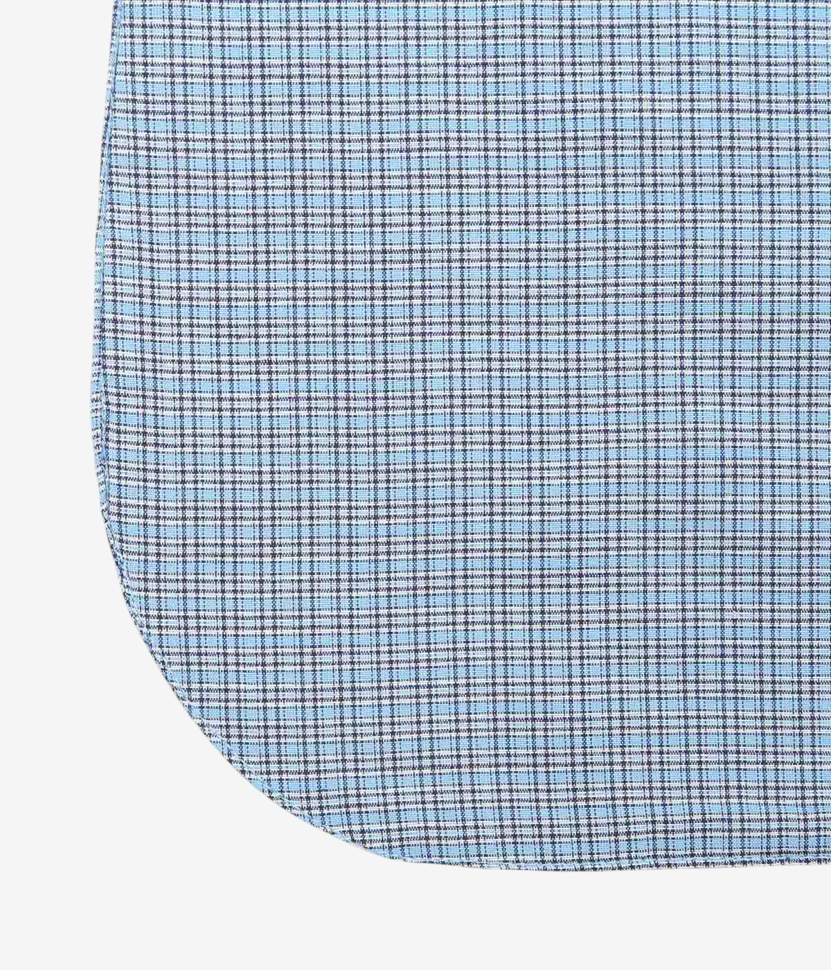 JIHAN ''JIHAN TOTE'' (BLUE CHECKERED)
