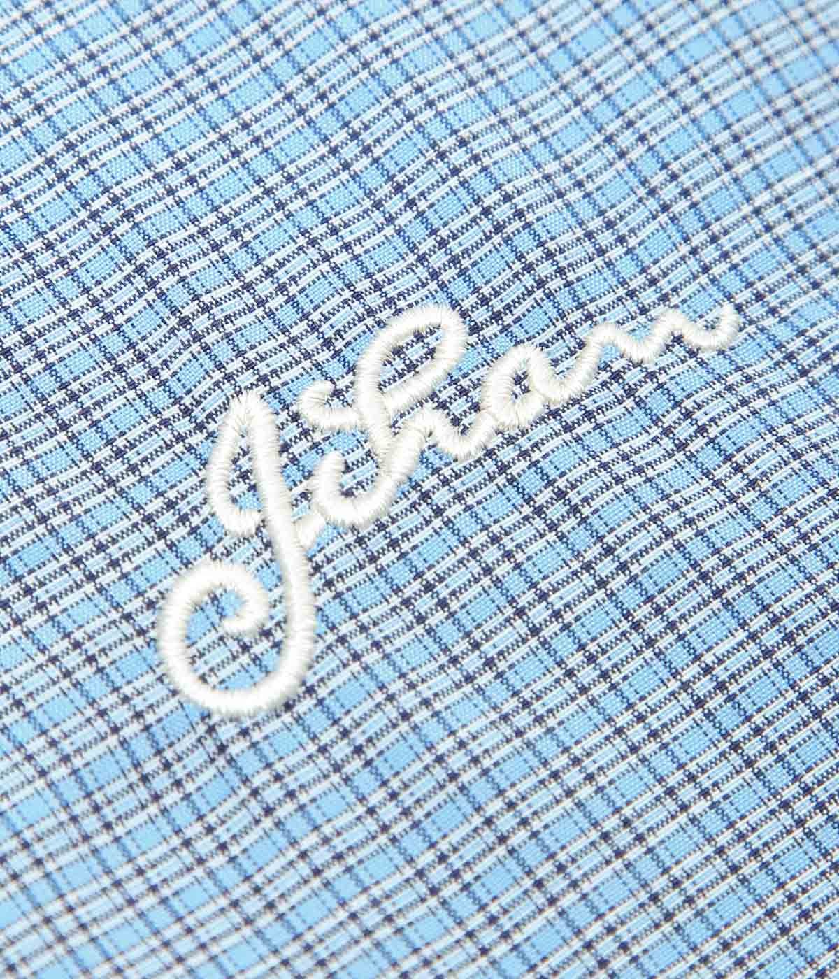 JIHAN ''JIHAN TOTE'' (BLUE CHECKERED)