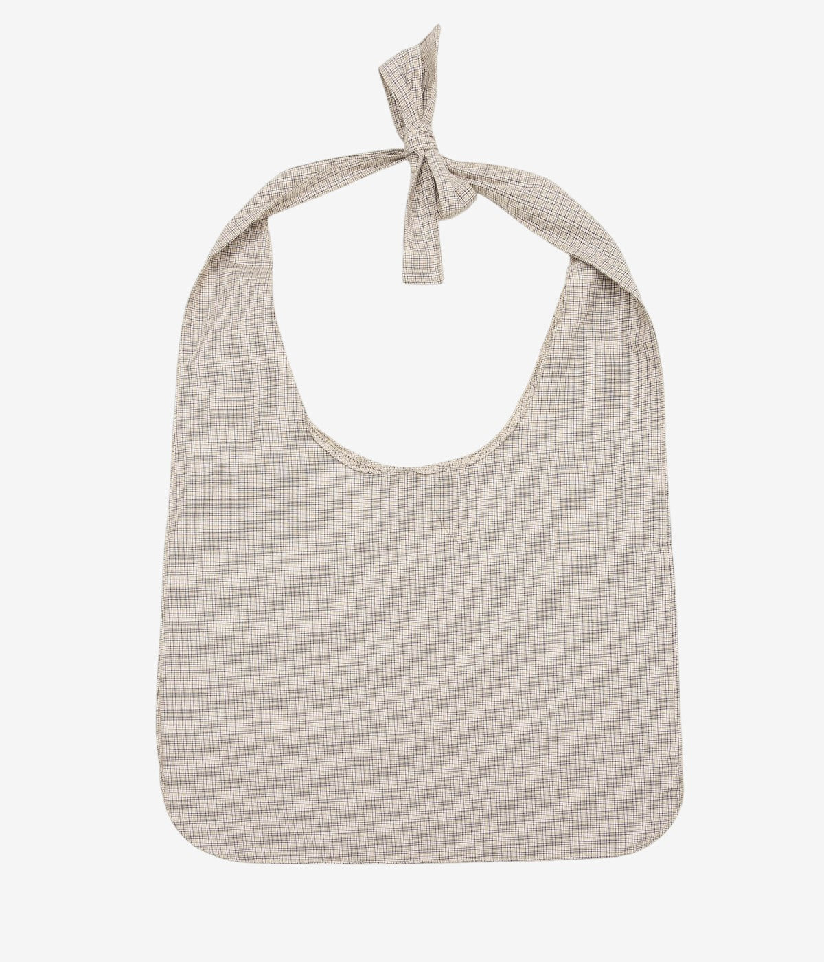 JIHAN ''JIHAN TOTE'' (BROWN CHECKERED)