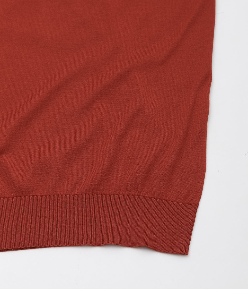 JOHN SMEDLEY ''DONNELLY''(BAKED RED)