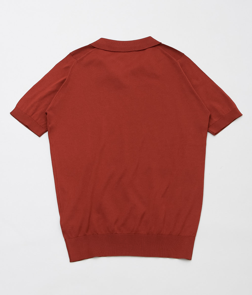 JOHN SMEDLEY ''DONNELLY''(BAKED RED)