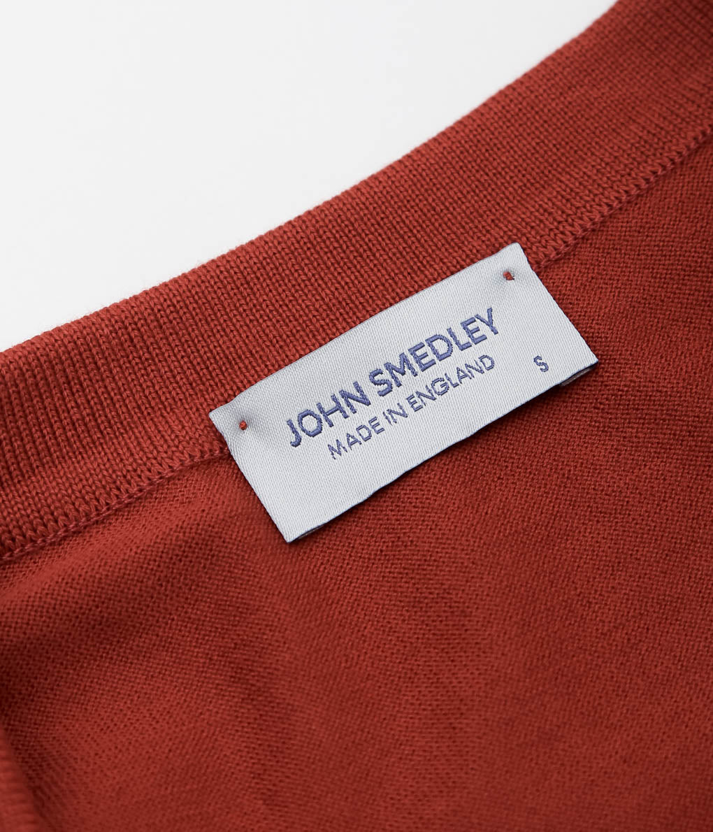 JOHN SMEDLEY ''DONNELLY'' (BAKED RED)