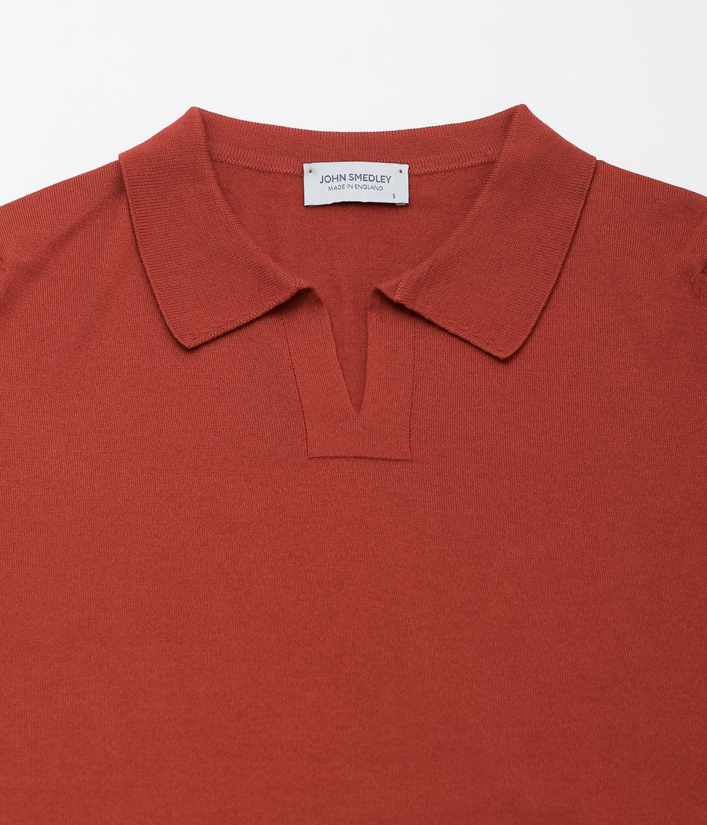 JOHN SMEDLEY ''DONNELLY''(BAKED RED)