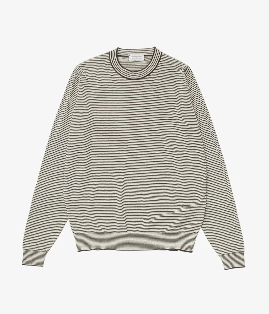 JOHN SMEDLEY ''GARE'' (FAULKNER BROWN / THISTLE DEW / GREY FLEECE)