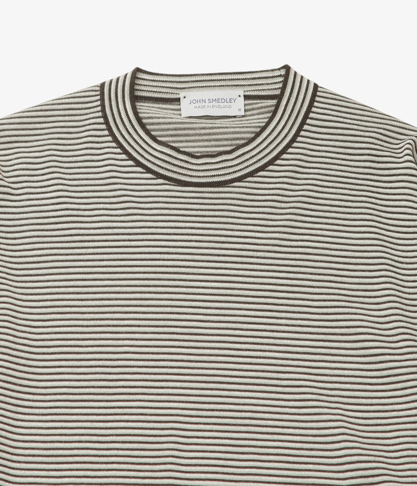 JOHN SMEDLEY ''GARE'' (FAULKNER BROWN / THISTLE DEW / GREY FLEECE)