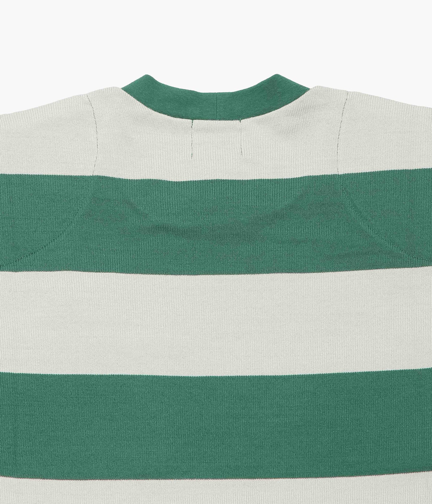 JONNLYNX ''BORDER POCKET TEE'' (GREEN×GRAY)