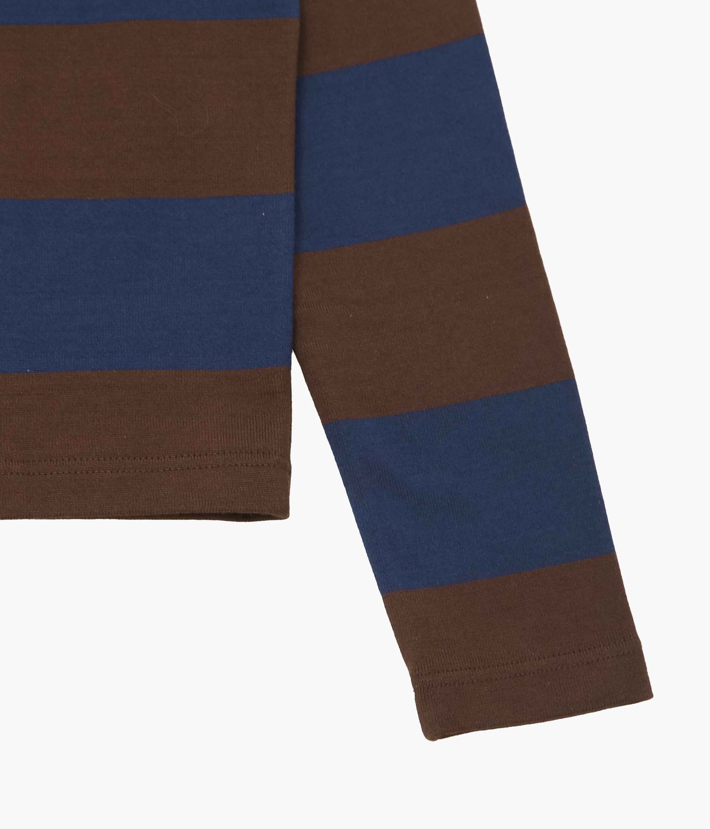 JONNLYNX ''BORDER POCKET TEE'' (NAVY×BROWN)