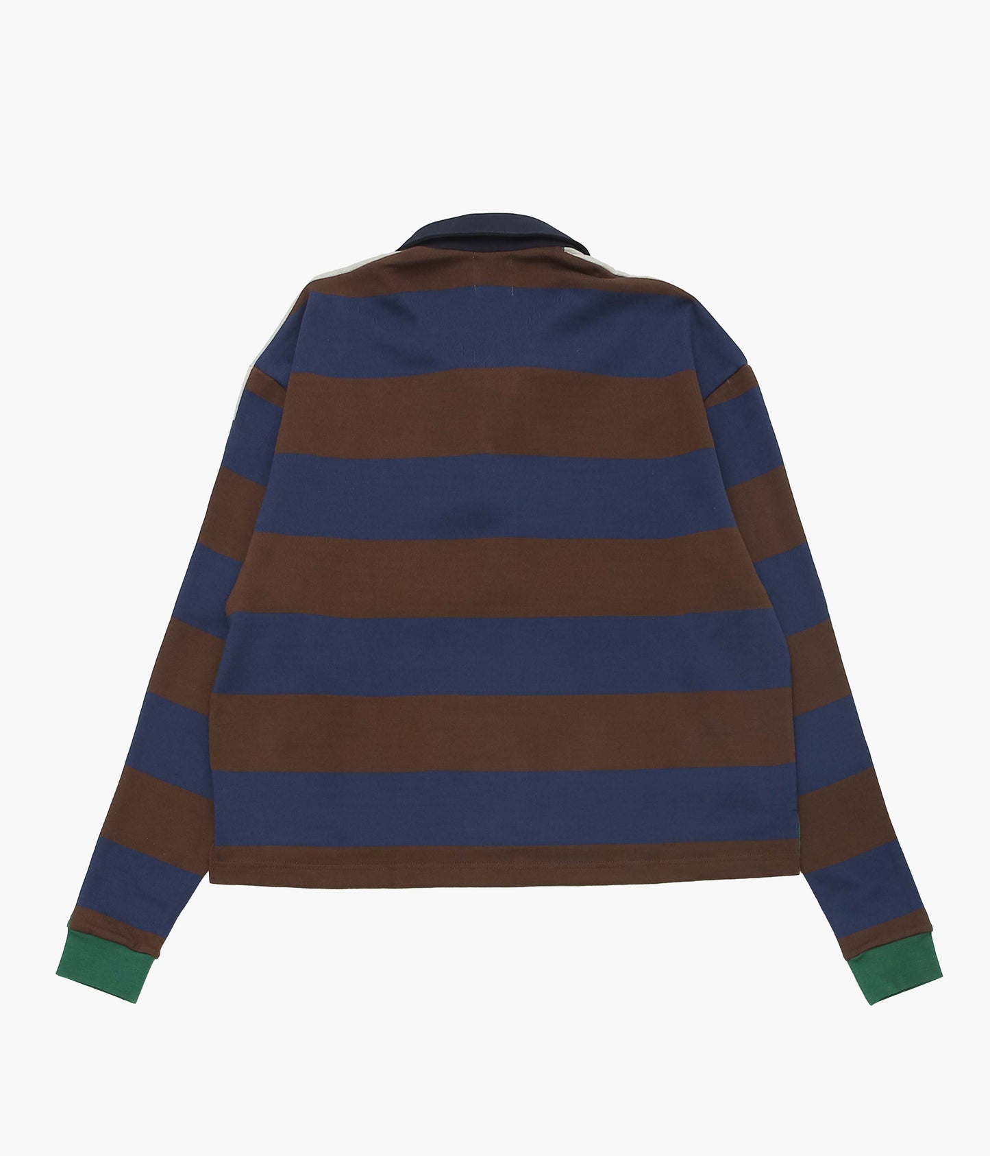 JONNLYNX ''BORDER RUGBY SHIRTS''(GREEN×GRAY/NAVY×BROWN)