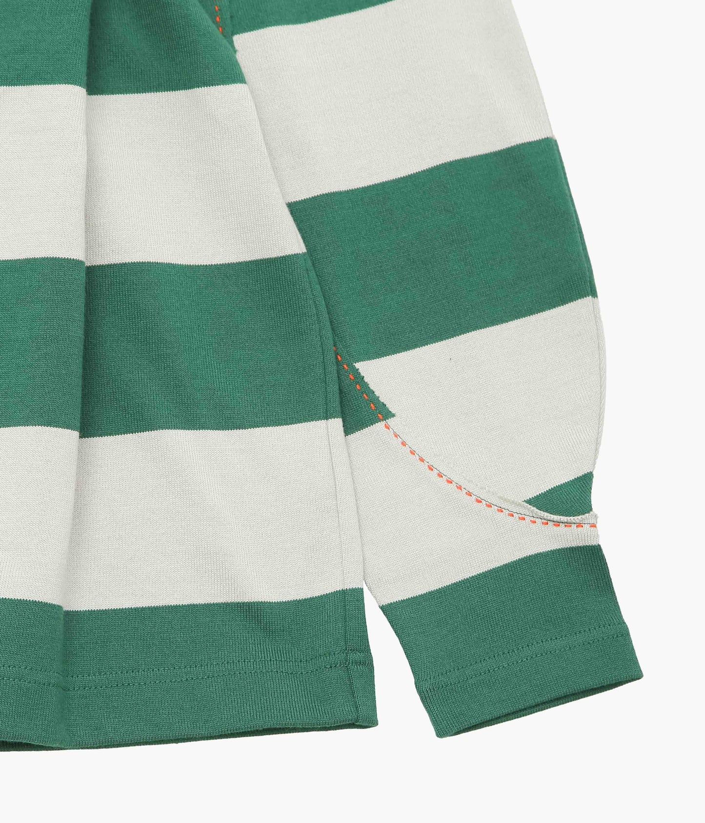 JONNLYNX ''BORDER RUGBY SLEEVE TEE'' (GREEN×GRAY)