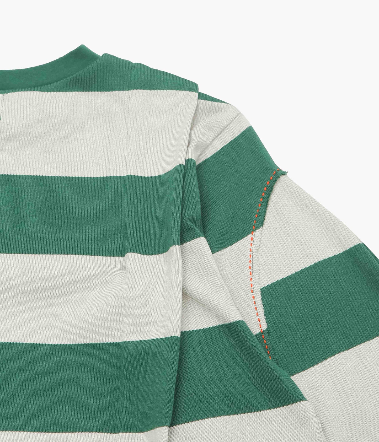 JONNLYNX ''BORDER RUGBY SLEEVE TEE'' (GREEN×GRAY)