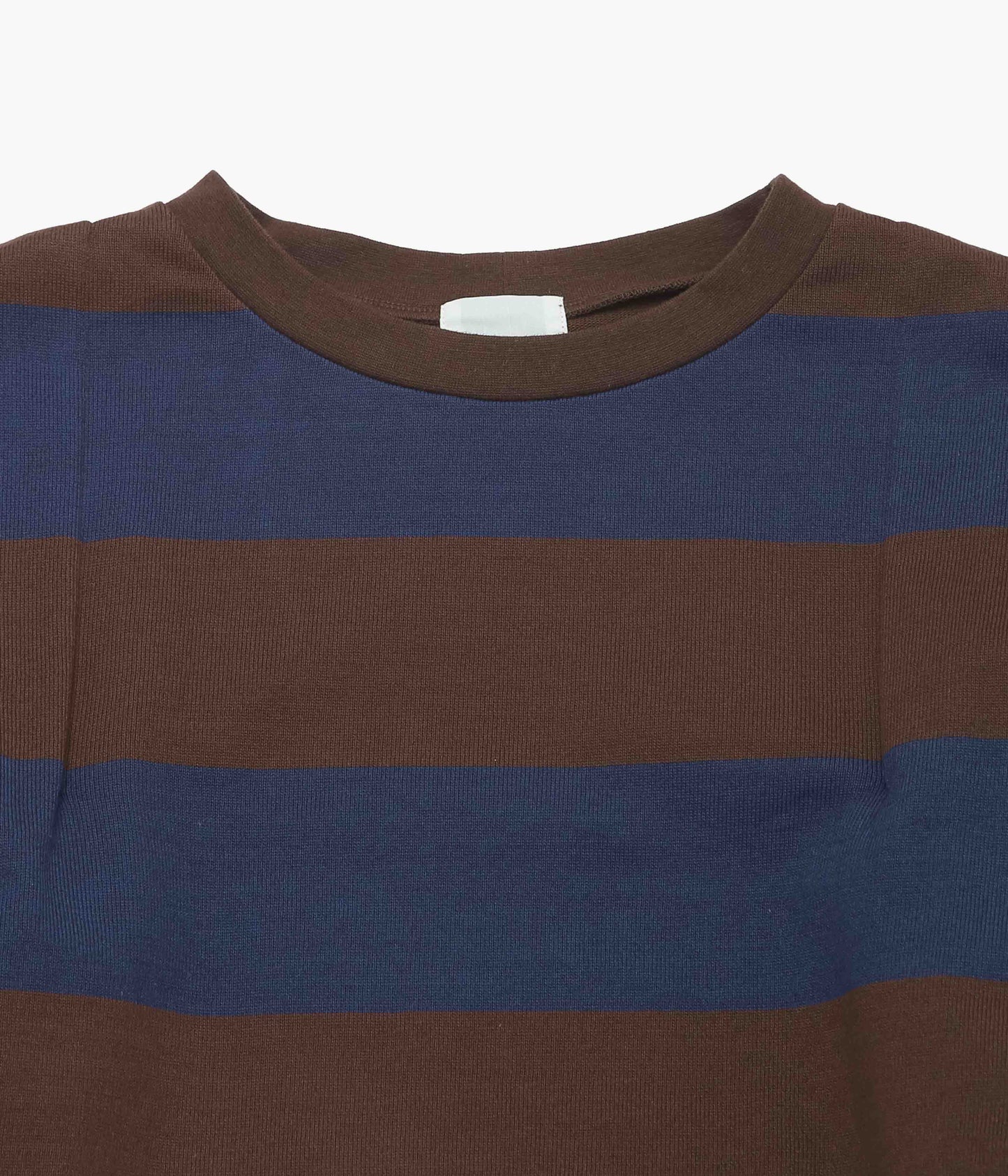 JONNLYNX ''BORDER RUGBY SLEEVE TEE'' (NAVY×BROWN)