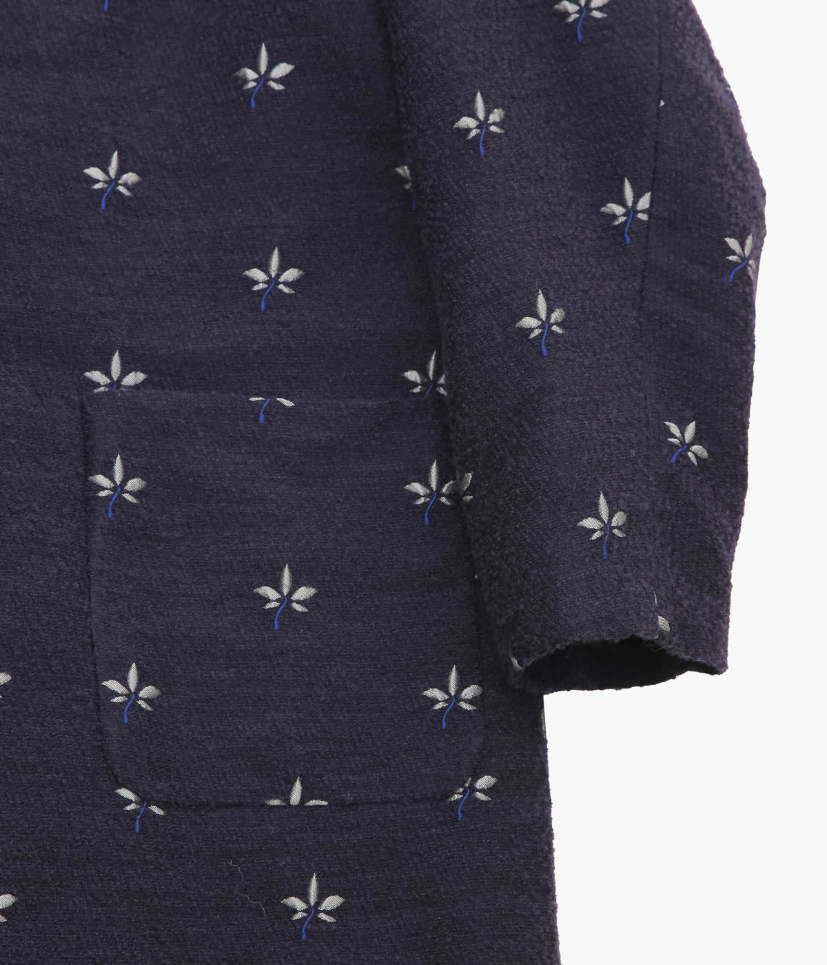 JONNLYNX''FLOATING JACQUARD COAT'' (NAVY)