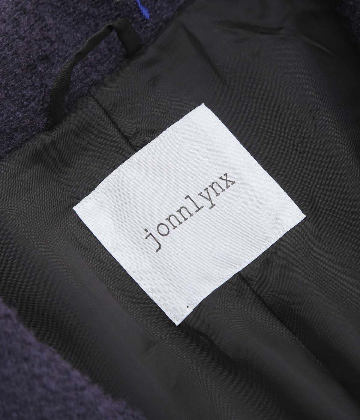 JONNLYNX''FLOATING JACQUARD COAT'' (NAVY)