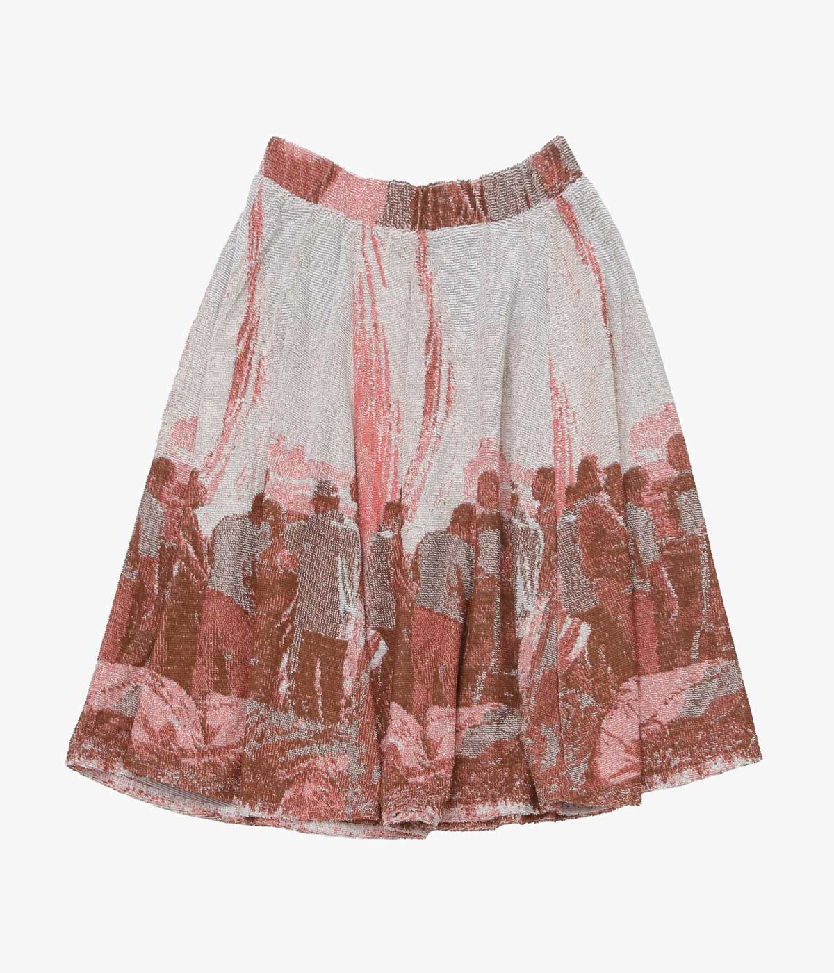 JONNLYNX "PILE JACQUARD SKIRT" (MIX)
