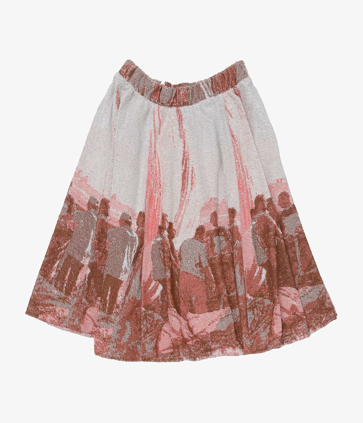 JONNLYNX "PILE JACQUARD SKIRT" (MIX)