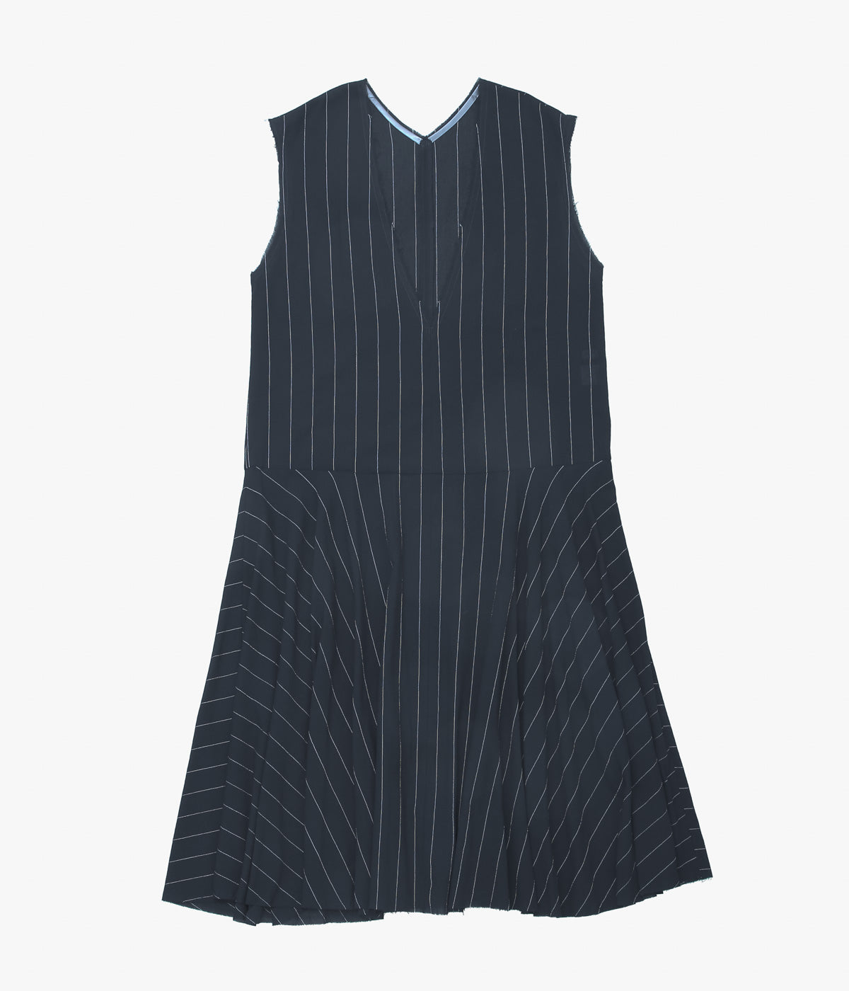 JONNLYNX ''SLEEVELESS LONG DRESS'' (NAVY STRIPE)