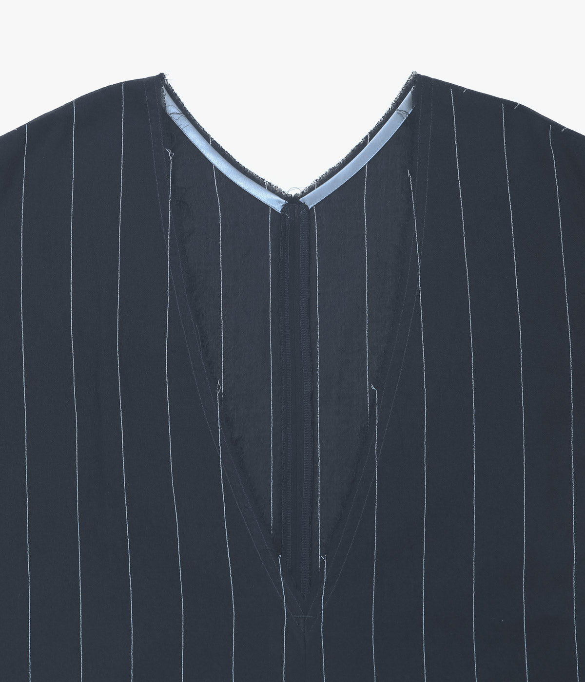 JONNLYNX ''SLEEVELESS LONG DRESS'' (NAVY STRIPE)